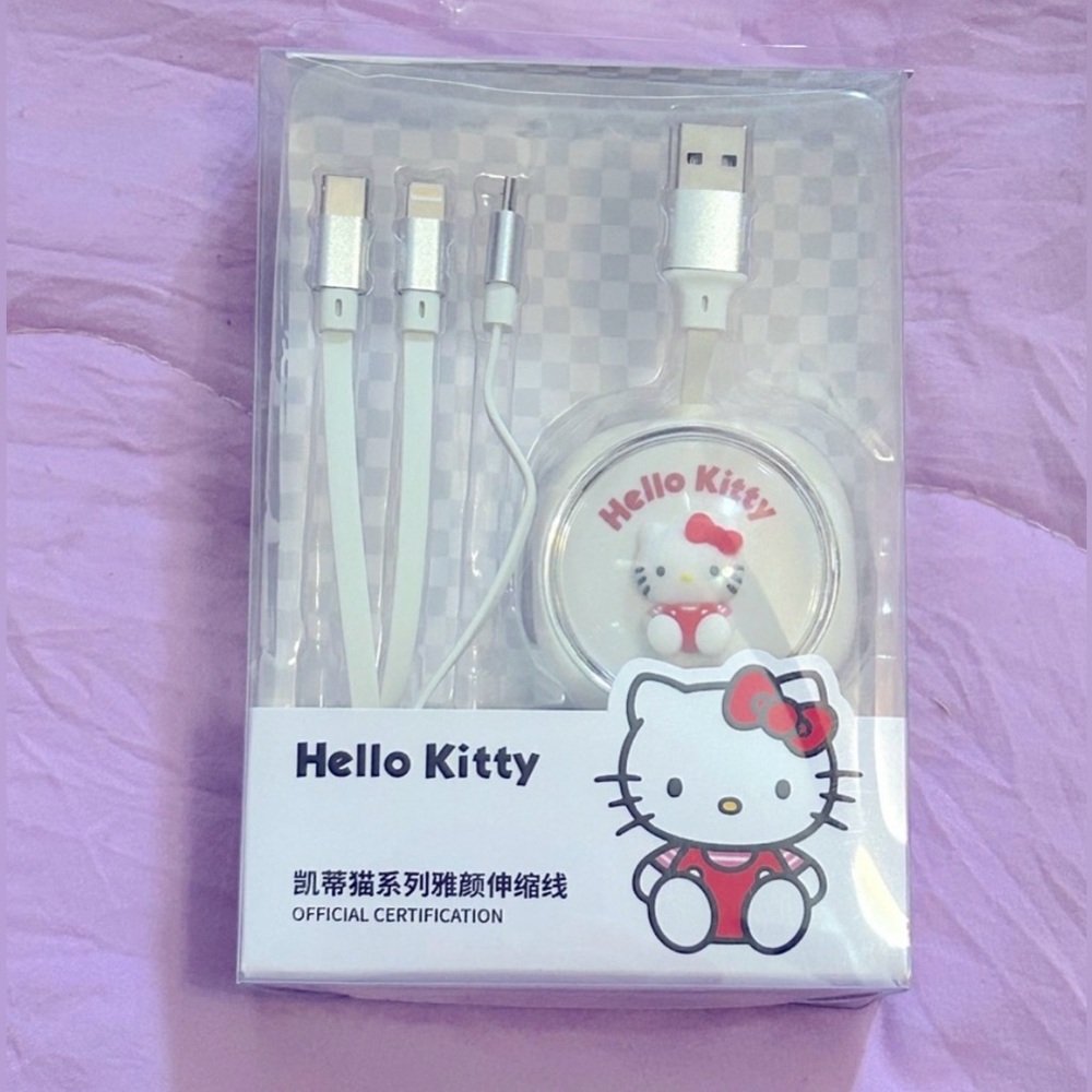 Hello Kitty Multi Cable Phone Charger
